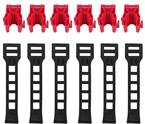 Sessleger 6-teiliges Set Fahrradhalterung für Auto, SUV, Kofferraum, Fahrradhalterung, Anhängerhalterung, Aufbewahrungshalterung, Ersatzhaken mit Halterungen, Modell B