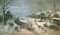 FIKAGXQGT Ölgemälde Wandbilder Wandkunst Bild Druck Leinwand Malerei Poster Winterlandschaft Februar von Lucas Van Valckenborch Modern Wandbilder für Wanddekoration 60x90cm