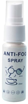 Antibeschlag-Spray für Schwimmbrillen, Antibeschlag-Spray - Skibrille 20ml Brillenreiniger Brillenreiniger Langanhaltendes Antibeschlag-Spray für Brillen, Sonnenbrillen u