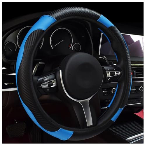 WZLCDGJJ Auto Lenkradbezug, für FIAT 500 500S 500E 500C 500L 500X Anti-Rutsch Atmungsaktiv Lenkradschoner Langlebiger Lenkradschutz Innenraum Zubehör,C