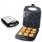 Animal Mini Waffle Maker - Non-Stick Double-Sided Heating, Makes 9 Cartoon Shaped Waffles and Pancakes, Easy to Clean, Fun Breakfast Maker for Home or Restaurant