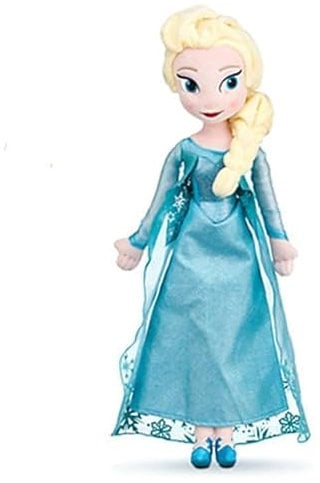 Lempefe Elsa Plüschtier Plüschtier für Kinder, 40 cm, Dekoration zum Thema Geburtstag