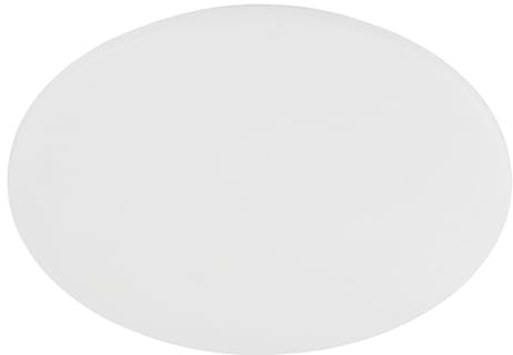 EGLO LED Deckenlampe Pogliola, Deckenleuchte mit Dip Switch | Lampe Decke Küche, Metall und Kunststoff in Weiß, warmweiß, neutralweiß, kaltweiß, Ø 50 cm