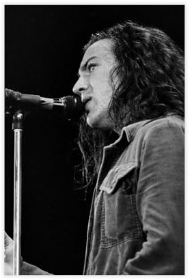 maehbya Poster auf Leinwand, Motiv Eddie Vedder, Schlafzimmer, Dekoration, Landschaft, Büro, Raumdekoration, Geschenk, 20 x 30 cm