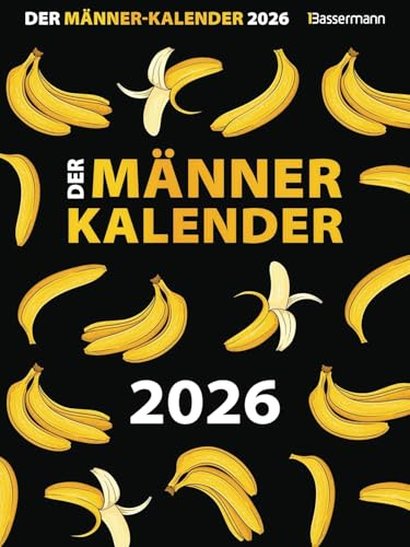 Der Männer-Kalender - Abreißkalender 2026 - Bassermann-Verlag - Wandkalender mit Witzen und Sprüchen - 16,5 cm x 22 cm