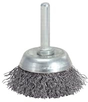 KS Tools 340.0003 Stahldraht Topfbürste 0,3mm, Ø 63mm