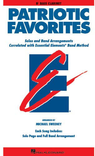 Patriotic Favorites - Bb Bass Clarinet - Essential Elements Band Folios - Bk