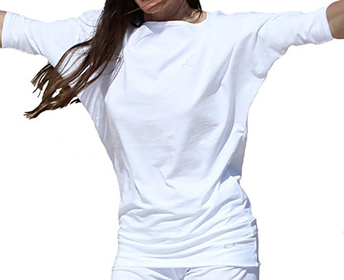 ESPARTO Halbarmshirt Sadaa Schneeweiß M