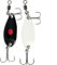 Quantum Magic Trout Gambler 3cm 5,1g (2 Stück), Forellenangeln, Forellenköder, Angeln auf Forellensee, Forellenblinker, Blinker zum Spinnfischen, Farben/Haken:Schwarz + Weiß mit Drilling