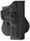 IMI Roto Paddle Hartschalen- Holster für S&W M&P, inkl. Gürteladapter - schwarz (rechts)