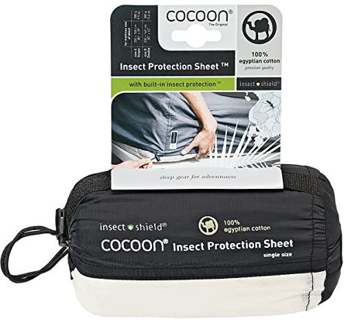 Cocoon Insect Protection Sheet Double weiß