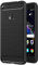 AICEK Funda Huawei P8 Lite 2017, Negro Silicona Fundas para Huawei P8 Lite 2017 Carcasa P8 Lite 2017 Fibra De Carbono Funda Case