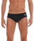 Arcweg Badehose Herren Badeslip Kurz Eng Jungen Schwimmhose Abnehmbares Pad Freizeit Kurze Badehose Schwarz L(EU)