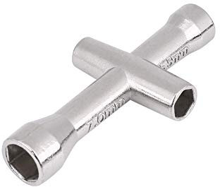 RC Wheel Nut Wrench, 4/5 / 5.5 / 7mm Sleeve Hex Socket Wheel Spanner for RC Model Car Truck Buggy