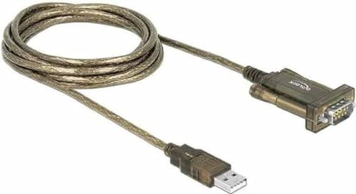 DeLOCK Adapter USB 2.0 Type-A > 1x Serial DB9 RS-232 - Serieller Adapter - USB - RS-232 x 1