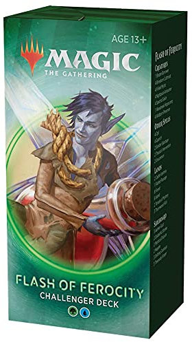 Magic: The Gathering Flash of Ferocity Deck Challenger 2020