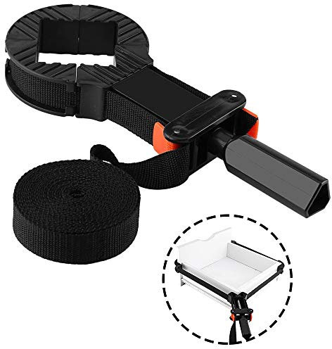 Morsetto Ad Angolo Regolabile, Morsetto Rapido per Fascia Regolabile, Plastica ABS 90 Gradi Rapido Regolabile Morsetto a Fascia a Cricchetto per Cornice In Legno, Cassetto
