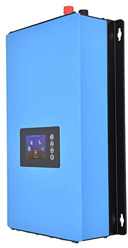 Wechselrichter Solar Grid-Connected Inverter Grid Tie 1000W LCD mit Limiter für PV-Module Batterieentladung EU-Stecker 220V(22-65VDC)