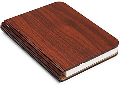 Holz-Buchlicht, zusammenklappbar, tragbar, Buchlampe, USB-wiederaufladbar, Schreibtischlicht für Mutter, Frauen, Jungen, Kinder, Mädchen
