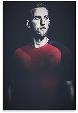 Harry Kane Professionelles Fußballspieler-Poster, England, Nationalmannschaft, Teamführer, 3 Kunstposter, Leinwand, Gemälde, Dekoration, Wanddruck, Foto, Zuhause, modern, dekorative Poster, 40 x 60 cm