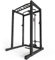 Atletica R7-Base Plate Power Rack | Power Rack mit Latzug-/Ruderstation, Multi-Grip Pull-Up Bar & J-Hooks | 128 kg Eigengewicht | Modular erweiterbar Größe 203cm