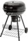 CHEFGASTRO T-BONE Holzkohlegrill | Kugelgrill | Aus rostfreier Stahl | HxBxT: 92x57x54 cm | Grillfläche Ø 54 cm | Mit Ablagekorb und Thermometer | Holzkohlegrill, Kugelgrill, Standgrill, Grillwagen