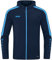 JAKO Damen Kapuzenjacke Power, Marine/Skyblue, 36