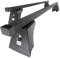 Mossa - Stahl-Dachträger kompatibel mit Opel Corsa D Hatchback (2007-2014) - schwarz Dachträger Dachgepäckträger - Montagepunkte