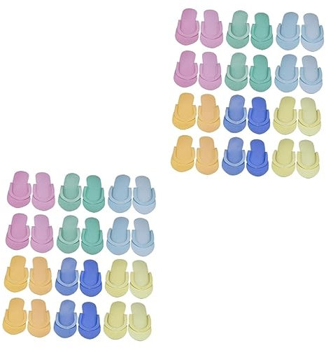 Garneck Paia Pantofole Per Salone Di Bellezza Pantofole Spa Per Pedicure Infradito Usa e Getta Dell'hotel Ciabatta in Schiuma Eva Sandali Eva Scarpe Da Doccia Viaggiare Piega