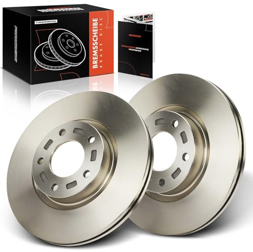 Frankberg 2x Bremsscheiben Voderachse Kompatibel mit 3 BL 2.0L 2.2L 2009-2013 5 CR19 1.8L 2.0L 2005-2010 5 CW 1.6L-2.0L 2010-2020 3 Stufenheck BK 2.0L 2003-2009 Replace# BP6Y3325XD