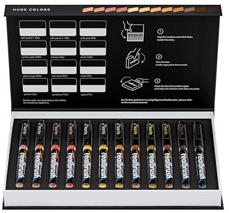 KARIN Realbrush PIGMENT Nude Colors – eine Kollektion mit 12 Pinsel in einem exklusiven und schützenden Etui.