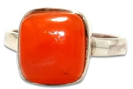 Karneol Ring, Karneol Ring, Karneol Sch muck, Karneol Stein, Oranger Karneol, echter Karneol, Damen sch muck, Alltags ring, Stapel ring (60 (19.1))