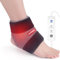 comfheat Heated Ankle Wrap Brace for Arthritis Pain Relief, USB Ankle Heating Pad with 3 Heat Settings, Auto Shut Off, Heat Therapy for Sprains, Strains, Post-surgical, 1 Pack (Non-Chargeable)
