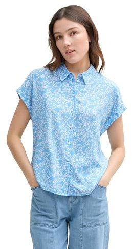 TOM TAILOR Denim 1047035 Blouse, 38267-small Flower Print, XL Femmes