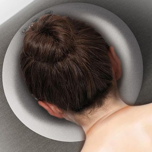 Gesichtsmassagekissen, Massage Kopfstütze Für Bett, Massagekissen Kopf Loch, U-förmiges Massage Kopfstütze, Massage-Kopfstütze Für Salons, Schreibtische, Tische, Massage-Gesichtskissen, 28.8x7.5cm