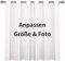 ANHOPE Personalisierte Blickdichte Gardinen mit Ösen Muster - 0204 Verdunklungsvorhänge Benutzerdefinierte Vorhänge mit Stangendurchzug Schlafzimmer Wohnzimmer Vorhang 2er Set