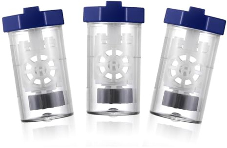 Quystetes 3 Pieces Hydrogen Peroxide Contact Lens Case Cleaner, Eye Scleral Contact Lens Stiff Clip Washer Machine, Portable
