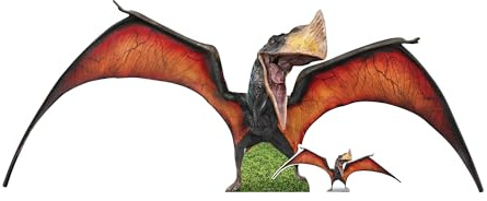 Star Cutouts SC4733 Quetzalcoatlus Dinosaur Jurassic World Rebirth Cardboard Cutout 94cm – Dinosaur Party Decoration, Kids Room Display & Fan Gift