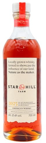 Maker's Mark - 2025 Release Star Hill Farm American Wheat Whiskey | Inaugural Release | First New Wheat Whiskey From Maker's Mark | 70cl | 57.4% ABV