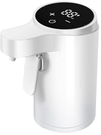 Electric Liquor Dispenser - 4-Mode Digital Pourer, Whiskey Cocktail Tool, Vodka Bottle Accessory, Touch Screen Alcohol Gadget | Liquor Dispenser for Bar Home Office Beginner Travel Party