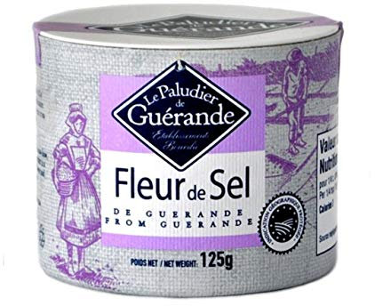 LE PALUDIER DE GUÉRANDE Fleur de Sel de Guérande Boîte 125 g