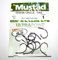 Mustad Dämon Kreis Haken feine 39951 10829 NP Größe 1, 10 Stück