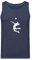 Spreadshirt Volleyball Sprung Aufschlag Männer Premium Tank Top, L, Navy