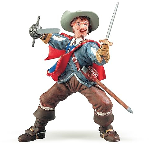 Papo - Realistic Athos Figure - Ages 3+ - Historical Collection - Creative Play Musketeers - Gift Idea Toy for Girls and Boys