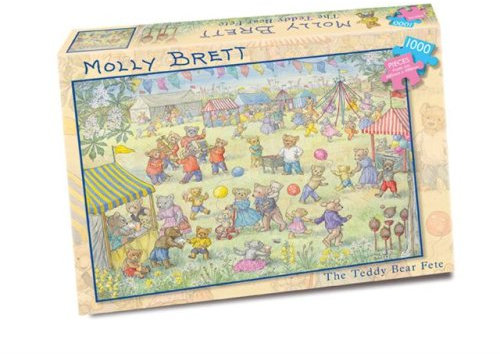 Molly Brett Teddy Bear Fete 1000 Piece Jigsaw