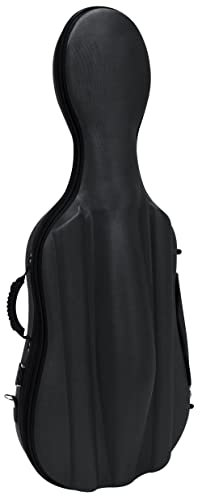 Gewa PS353112 Astuccio per Violoncello Cs 02 1/2, Nero