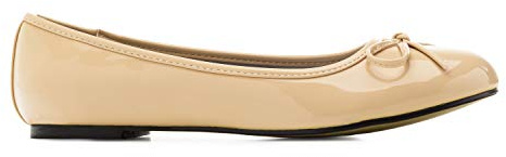 Andrés Machado - Flache Ballerinas für Damen und Junge Frauen - TG104 – Loafer für den Sommer mit flachem Blockabsatz und dekorativer Schleife - Große Größen von 41 bis 46