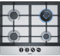 Siemens EC6A5HC90 Gas Hob with stepFlame Technology, Wok Burner 3.5kW, Sword dials, 60cm, Stainless Steel, iQ500, Built in