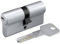 BASI | BM Schließzylinder | gleichschließend und frei kombinierbar | Viele Längen verfügbar | Wendeschlüssel | Profilzylinder für Haus und Wohnung | Doppelzylinder A:60 mm B:60 mm