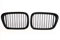 DM Autoteile 2x Grill Kühlergrill Schwarz Seidenmatt passend für 5er E39 + M M5 95-03